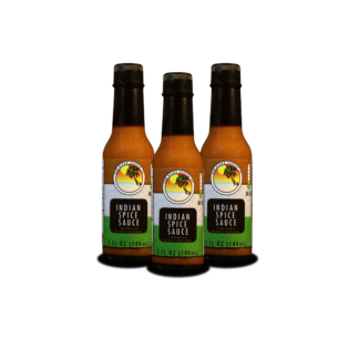 3 bottles of hot sauce