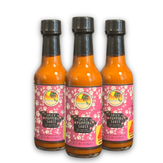 Three Pack (Spicy Pupper Sauce)