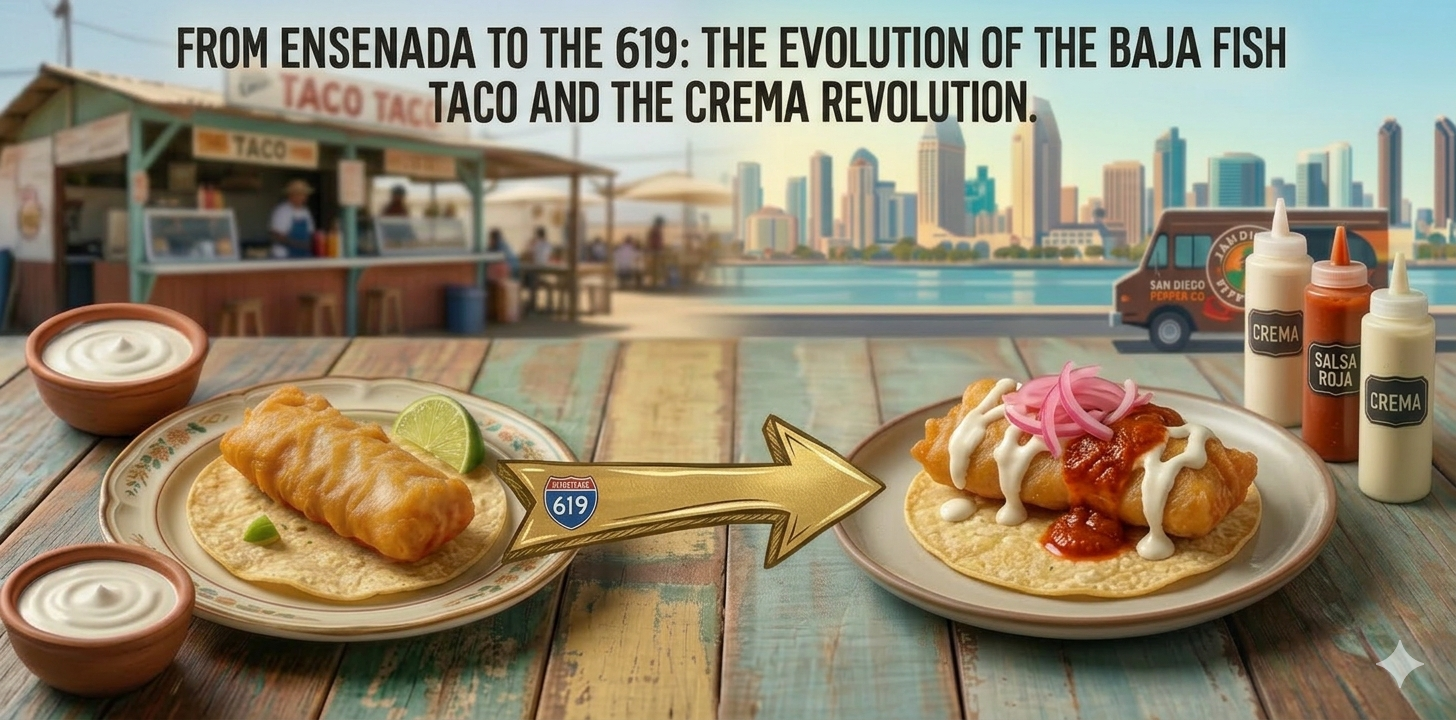 fish tacos in ensenada and san diego