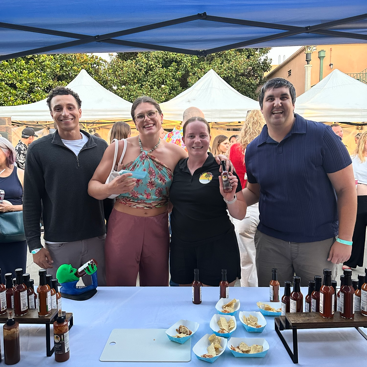 Ilona Maher and the San Diego Pepper Company founders at San Diego Magazine's Best of San Diego 2026 Party